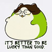 Verdi Lucktail ItS Better To Be Lucky Than Good. Garment-Dyed Sweatshirt