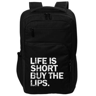 Vintage Life Is Short Buy The Lips Filler Nurse Injector Impact Tech Backpack