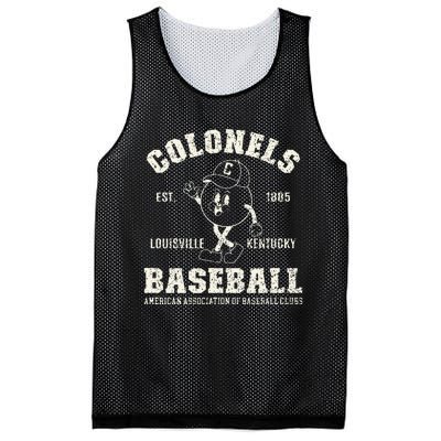 Vintage Louisville Kentucky Baseball Colonels Mesh Reversible Basketball Jersey Tank