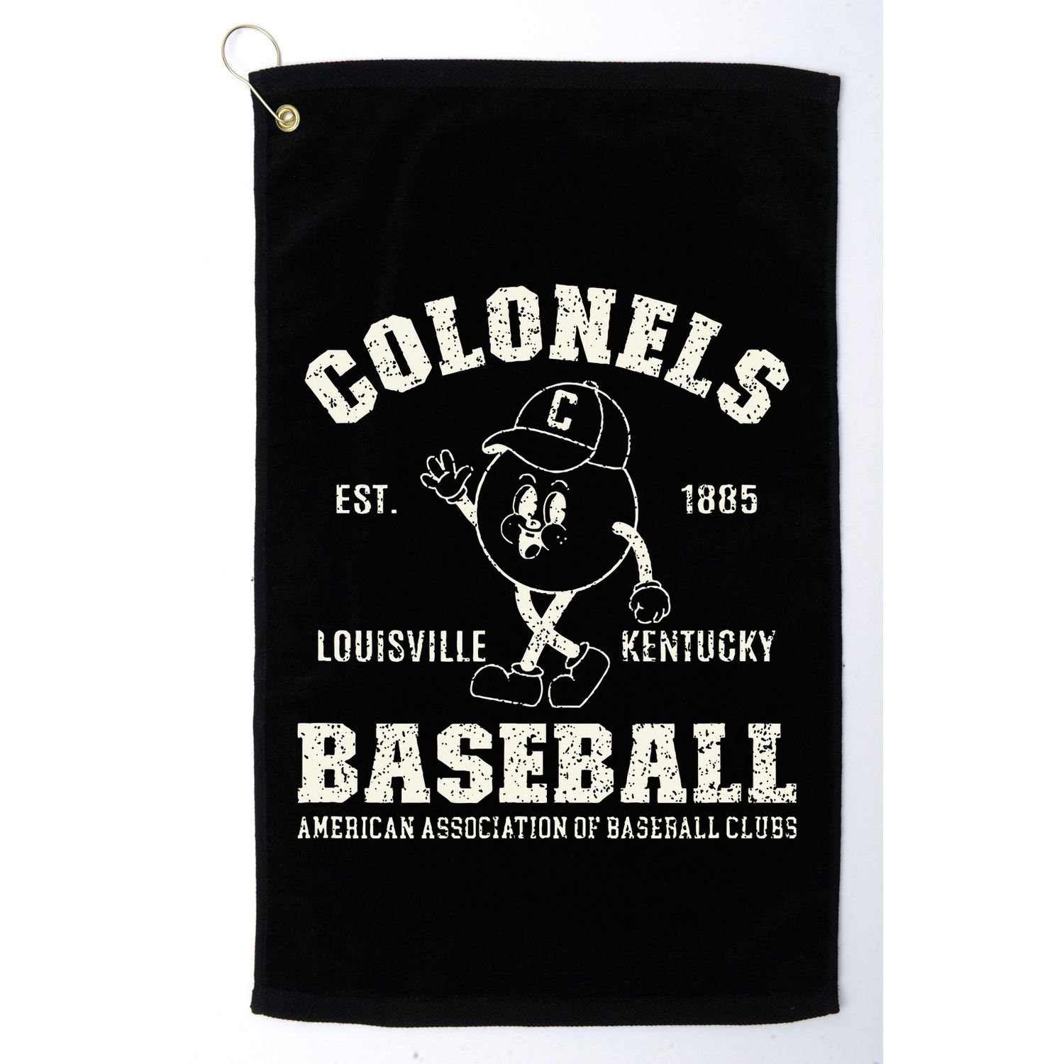 Vintage Louisville Kentucky Baseball Colonels Golf Towel