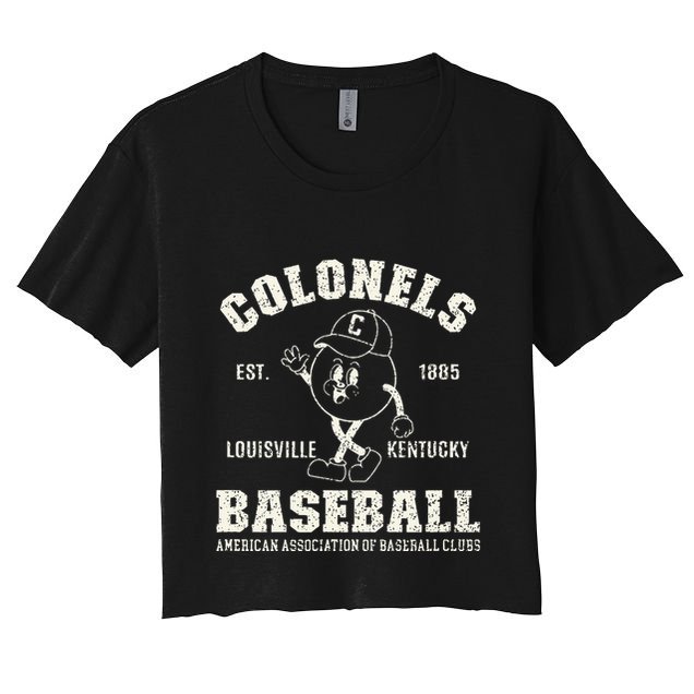Vintage Louisville Kentucky Baseball Colonels Crop Top