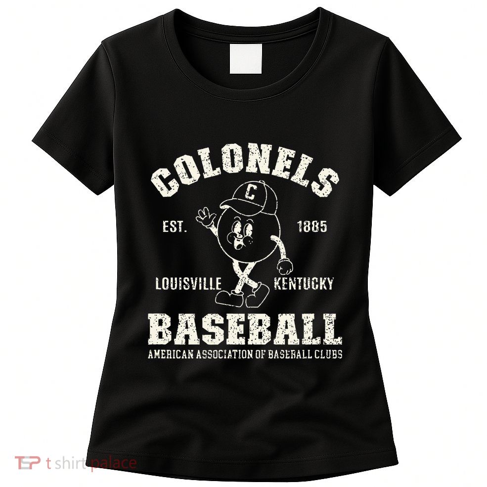 Vintage Louisville Kentucky Baseball Colonels Womens T-Shirt