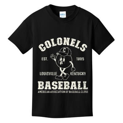Vintage Louisville Kentucky Baseball Colonels Kids T-Shirt