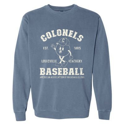 Vintage Louisville Kentucky Baseball Colonels Garment-Dyed Sweatshirt