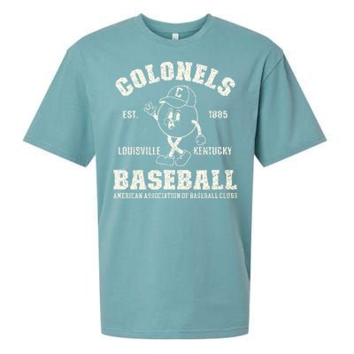 Vintage Louisville Kentucky Baseball Colonels Sueded Cloud Jersey T-Shirt