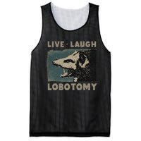 Vintage Live Laugh Lobotomy Lobotomies Retro Opossum Lovers Mesh Reversible Basketball Jersey Tank