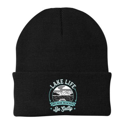 Vintage Lake Life Because Beaches Be Salty Beanie
