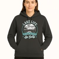 Vintage Lake Life Because Beaches Be Salty Hoodie
