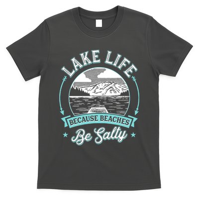 Vintage Lake Life Because Beaches Be Salty T-Shirt