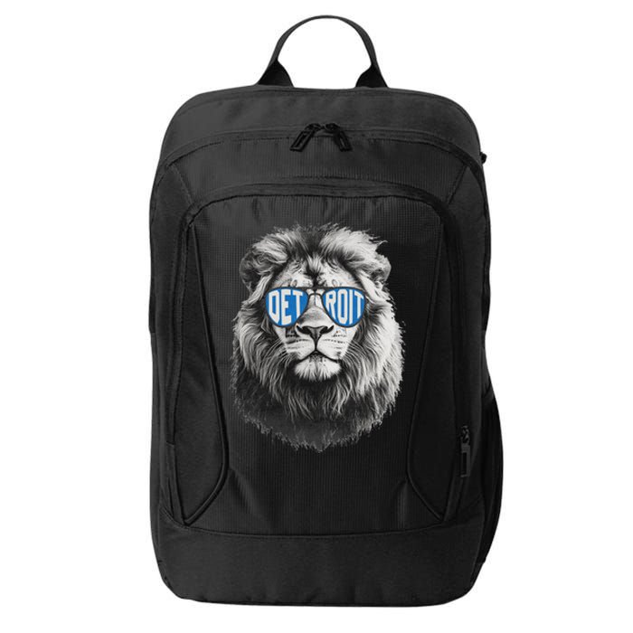 Vintage Lion Lover Apparel With Sunglasses City Backpack