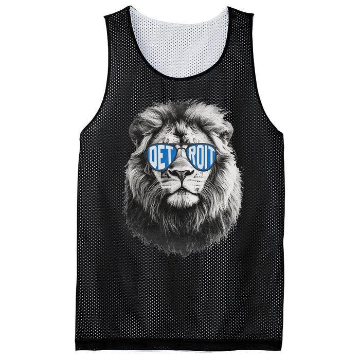 Vintage Lion Lover Apparel With Sunglasses Mesh Reversible Basketball Jersey Tank