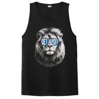 Vintage Lion Lover Apparel With Sunglasses PosiCharge Competitor Tank