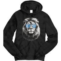 Vintage Lion Lover Apparel With Sunglasses Tie Dye Hoodie