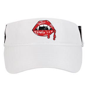 Vampire Lips Lazy Halloween Costume Blood Fangs Adult Drive Performance Visor