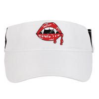 Vampire Lips Lazy Halloween Costume Blood Fangs Adult Drive Performance Visor