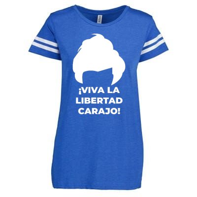 Viva La Libertad Carajo! Javier Milei Peluca Milei Enza Ladies Jersey Football T-Shirt