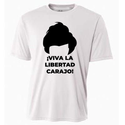 Viva La Libertad Carajo! Javier Milei Peluca Milei Cooling Performance Crew T-Shirt