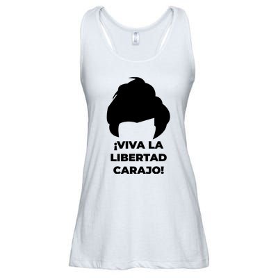 Viva La Libertad Carajo! Javier Milei Peluca Milei Ladies Essential Flowy Tank