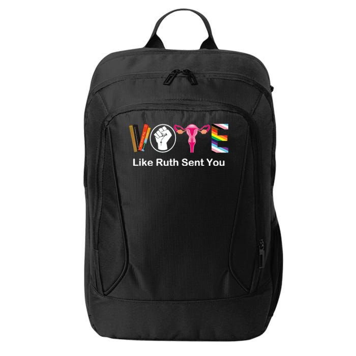 Vote Like Like Ruth Sent You Feminist City Backpack