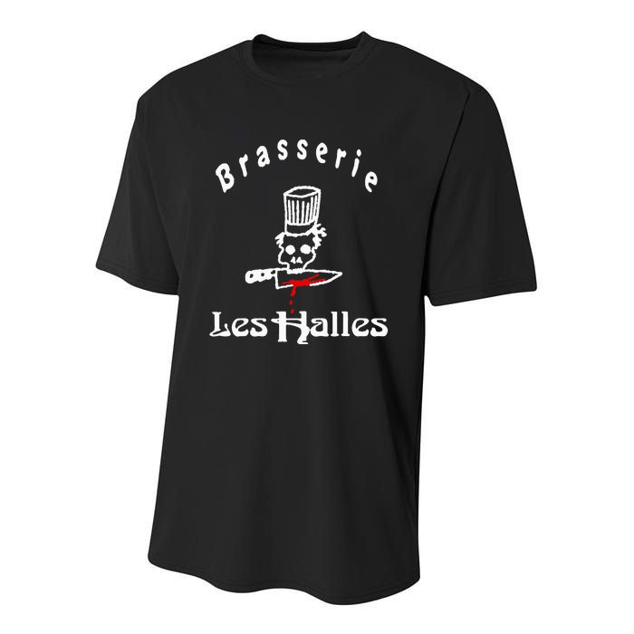 Vintage Looking Les Halles Youth Performance Sprint T-Shirt