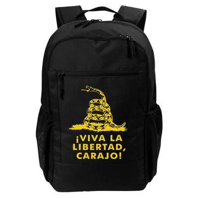 Viva La Libertad Carajo Milei Libertarian Ancap Liberty Backpack