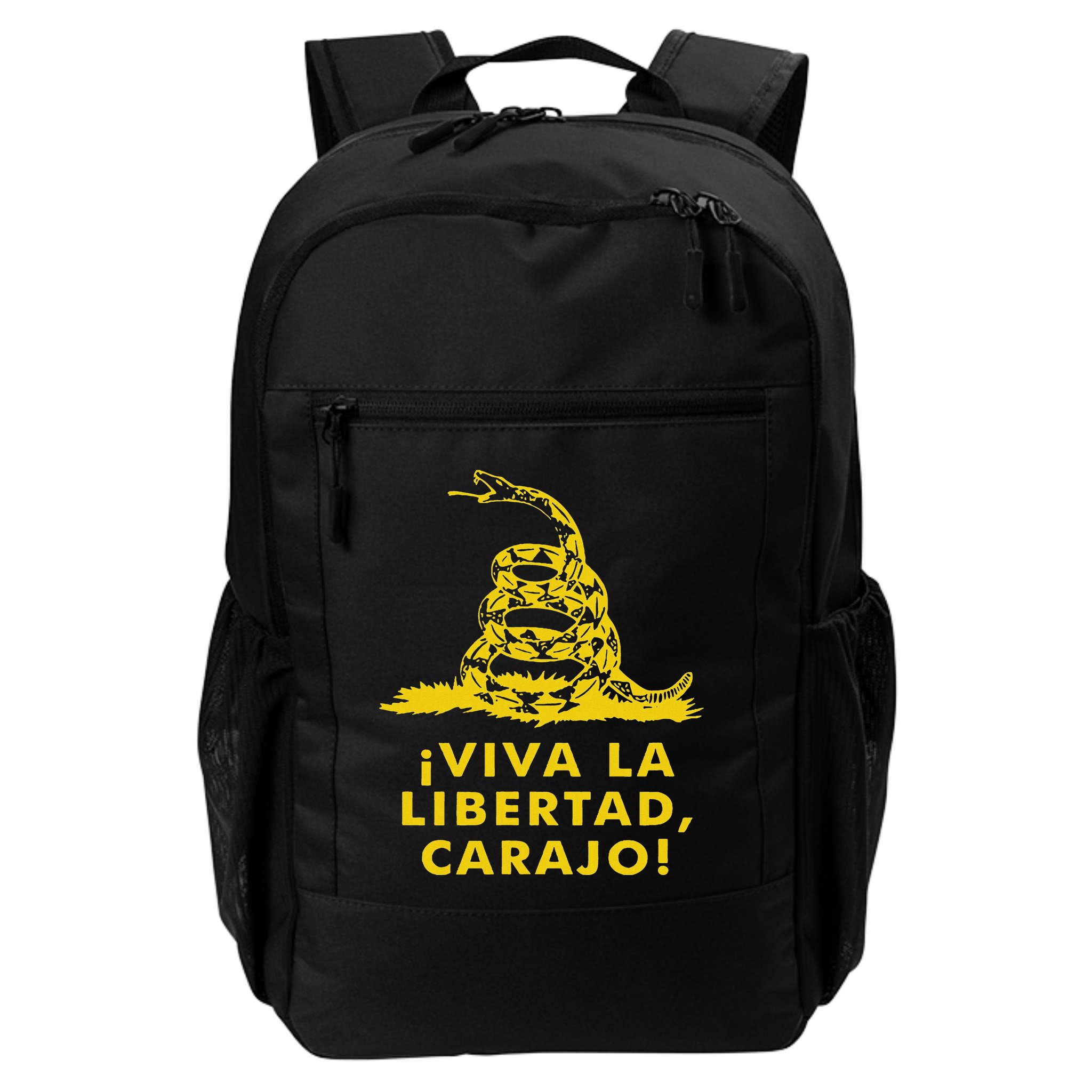 Viva La Libertad Carajo Milei Libertarian Ancap Liberty Backpack
