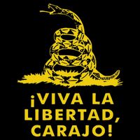 Viva La Libertad Carajo Milei Libertarian Ancap Liberty Poster