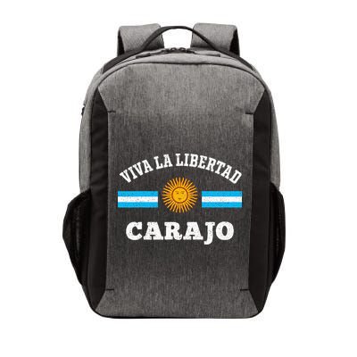 Viva La Libertad Carajo Javier Milei Presidente De Argentina Vector Backpack