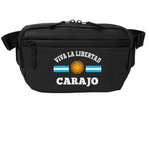 Viva La Libertad Carajo Javier Milei Presidente De Argentina Crossbody Pack