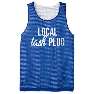 Vintage Local Lash Plug Lash Artist Lash Tech Gift Mesh Reversible Basketball Jersey Tank