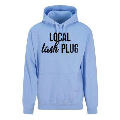 Vintage Local Lash Plug Lash Artist Lash Tech Gift Unisex Surf Hoodie