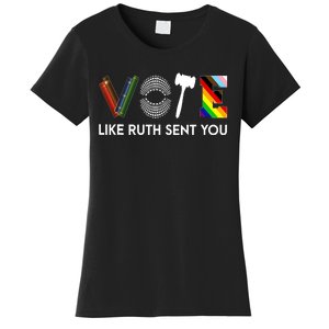 Vote Like Like Ruth Sent You Feminist Rbg Ruth Bader Ginsburg Women's T-Shirt