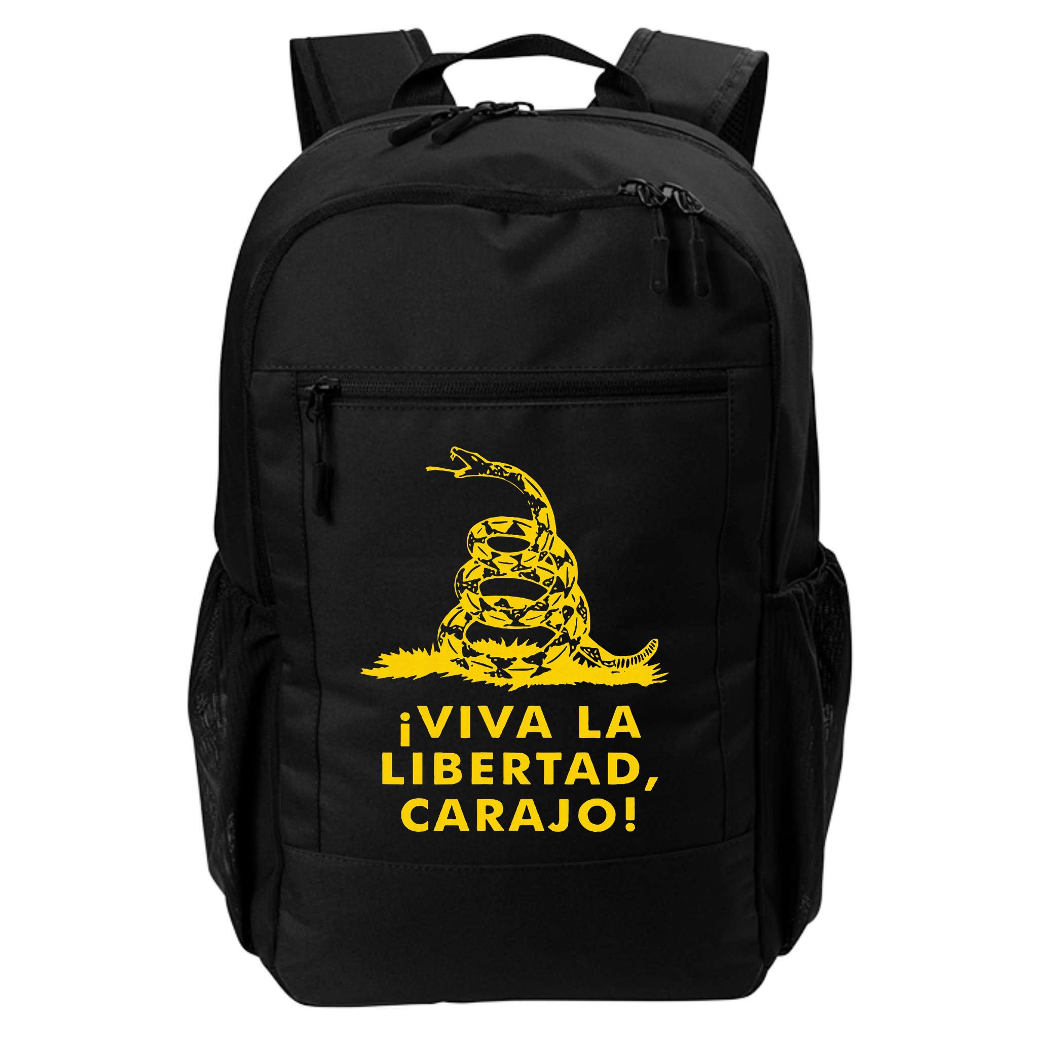 Viva La Libertad Carajo Milei Libertarian Ancap Liberty Backpack