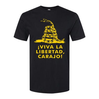 Viva La Libertad Carajo Milei Libertarian Ancap Liberty Softstyle® CVC T-Shirt