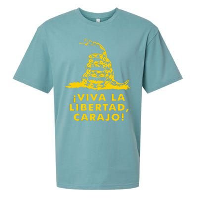 Viva La Libertad Carajo Milei Libertarian Ancap Liberty Sueded Cloud Jersey T-Shirt