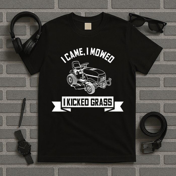 Vintage Lawn Mowing Funny Landscaping Mowologist T-Shirt