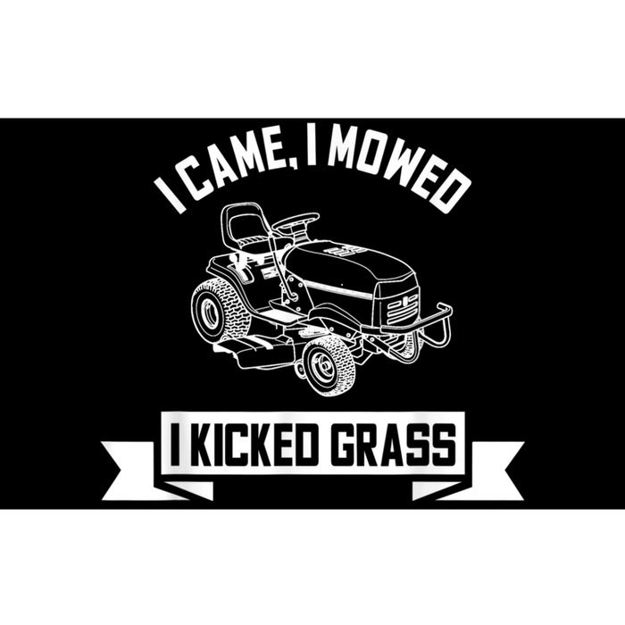 Vintage Lawn Mowing Funny Landscaping Mowologist Bumper Sticker