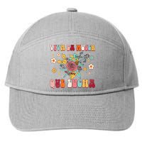 Viva La Mujer Que Lucha Latina Power Feminist Mexican Groovy 7-Panel Snapback Hat