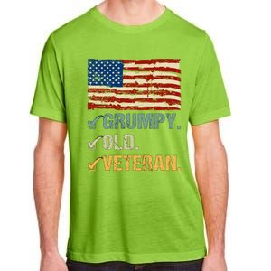 Veteran Lives Matter Grumpy Old Veteran Vietnam Veterans Day Gift Adult ChromaSoft Performance T-Shirt