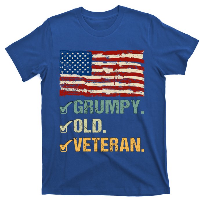 Veteran Lives Matter Grumpy Old Veteran Vietnam Veterans Day Gift T-Shirt