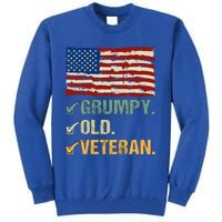 Veteran Lives Matter Grumpy Old Veteran Vietnam Veterans Day Gift Tall Sweatshirt