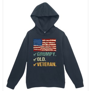 Veteran Lives Matter Grumpy Old Veteran Vietnam Veterans Day Gift Urban Pullover Hoodie