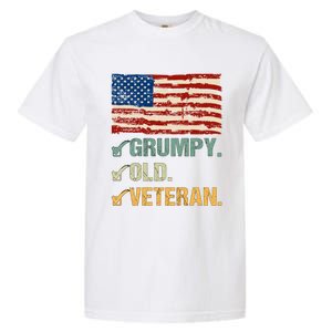 Veteran Lives Matter Grumpy Old Veteran Vietnam Veterans Day Gift Garment-Dyed Heavyweight T-Shirt