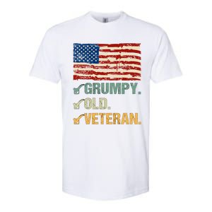 Veteran Lives Matter Grumpy Old Veteran Vietnam Veterans Day Gift Softstyle CVC T-Shirt