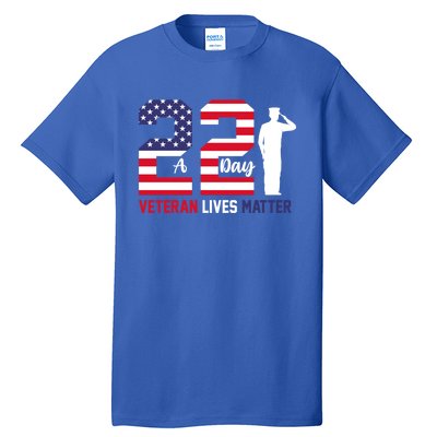 Veteran Lives Matter Veterans Day Gift Tall T-Shirt