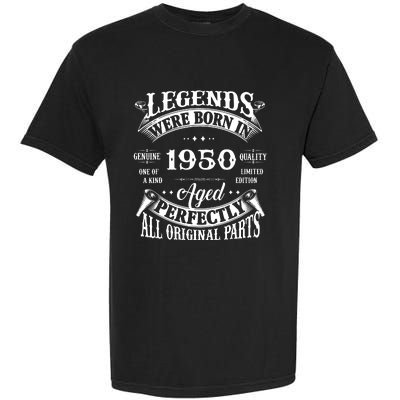 Vintage Legend Made In 1950 The Original Birthday Garment-Dyed Heavyweight T-Shirt