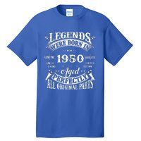 Vintage Legend Made In 1950 The Original Birthday Tall T-Shirt