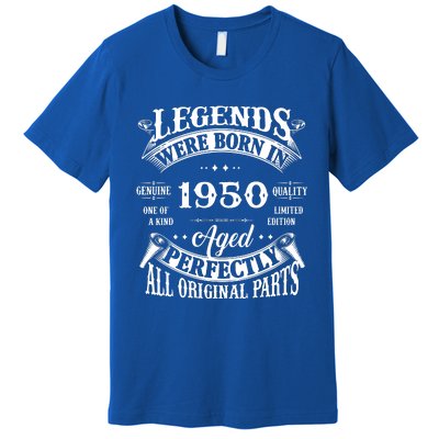 Vintage Legend Made In 1950 The Original Birthday Premium T-Shirt