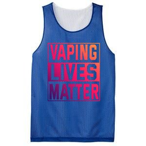 Vaping Lives Matter #Dont Ban Vaping Great Gift Mesh Reversible Basketball Jersey Tank