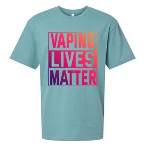 Vaping Lives Matter #Dont Ban Vaping Great Gift Sueded Cloud Jersey T-Shirt